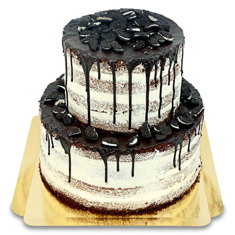 Tårta i 2 nivåer med OREO®