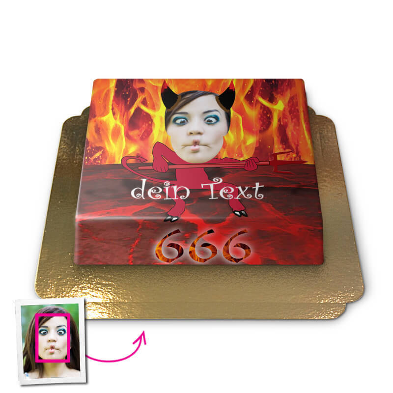 DjÀvul Face-Cake