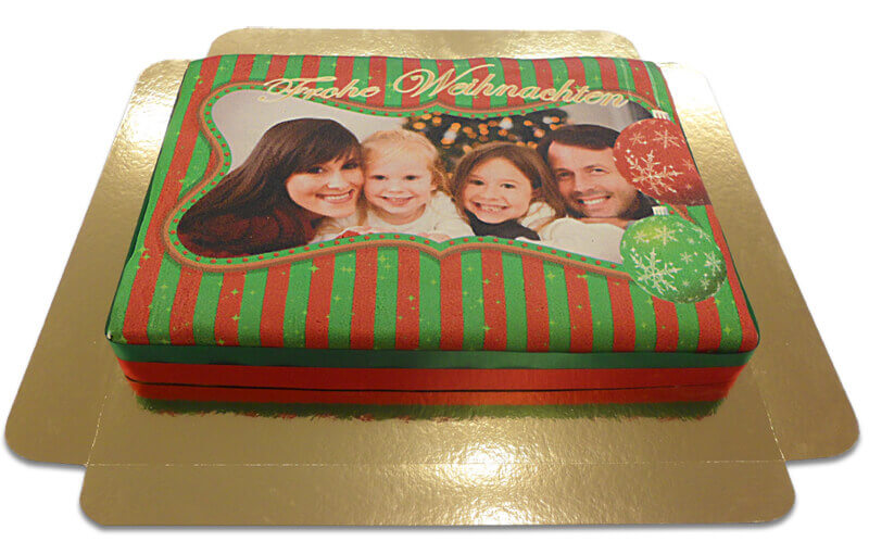 FototÄrta med Julmotiv L - 39x27 cm
