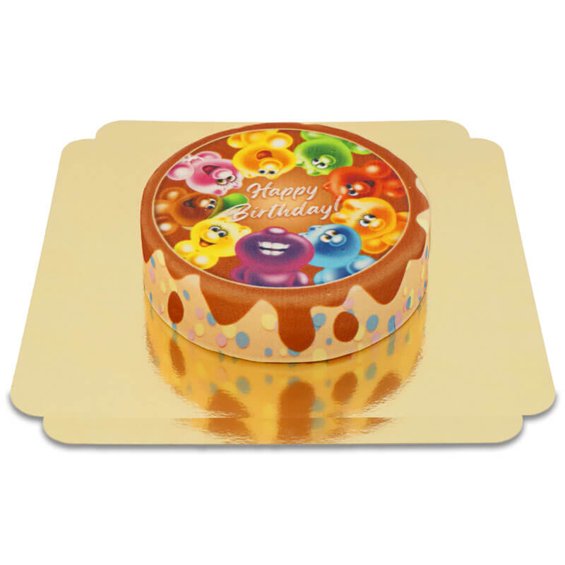 Gelini TÄrta - Happy Birthday Brun