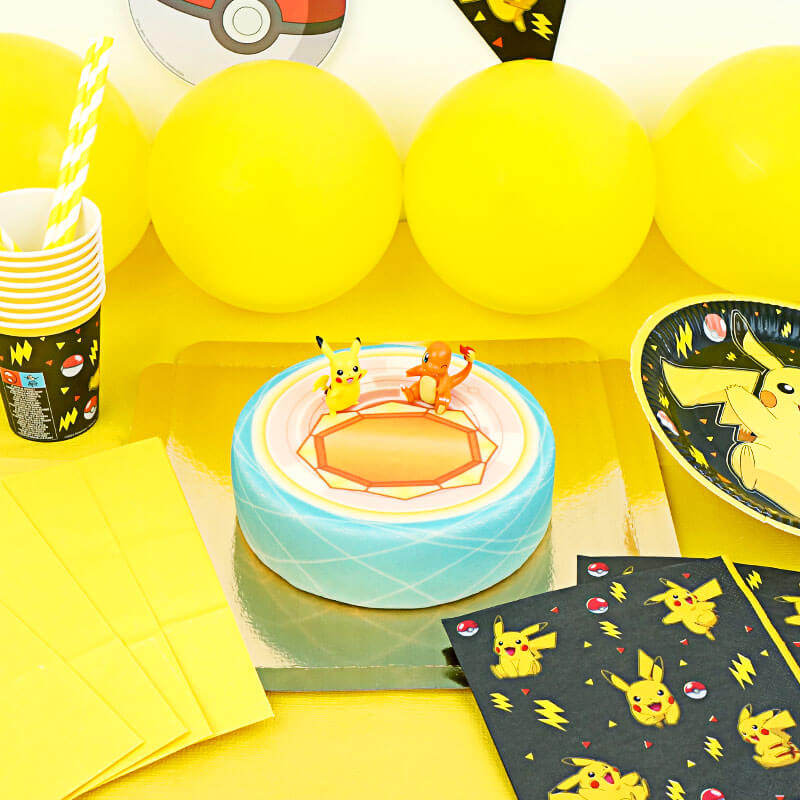 Pokémon® Partyset inkl. tårta