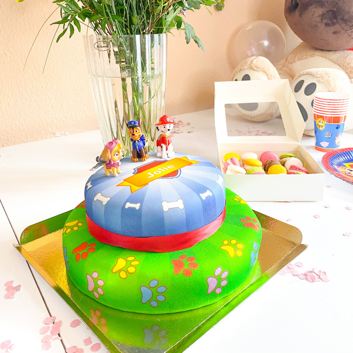 PAW Patrol® på tvåvåningstårta
