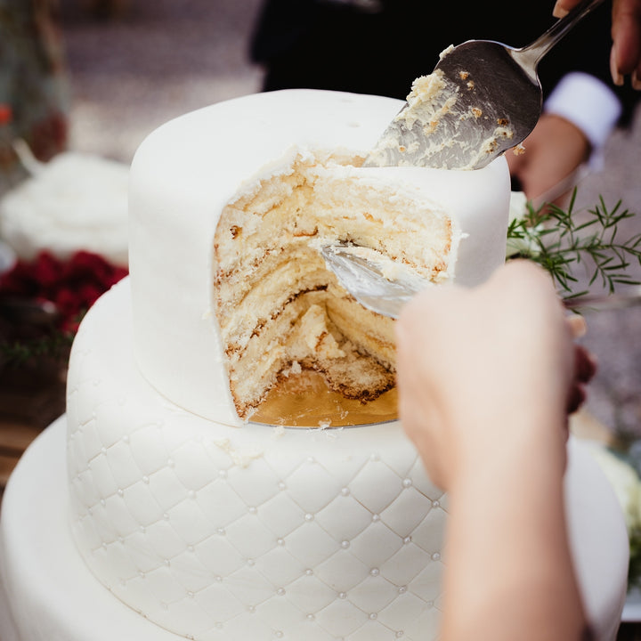 White Wedding Bröllopstårta