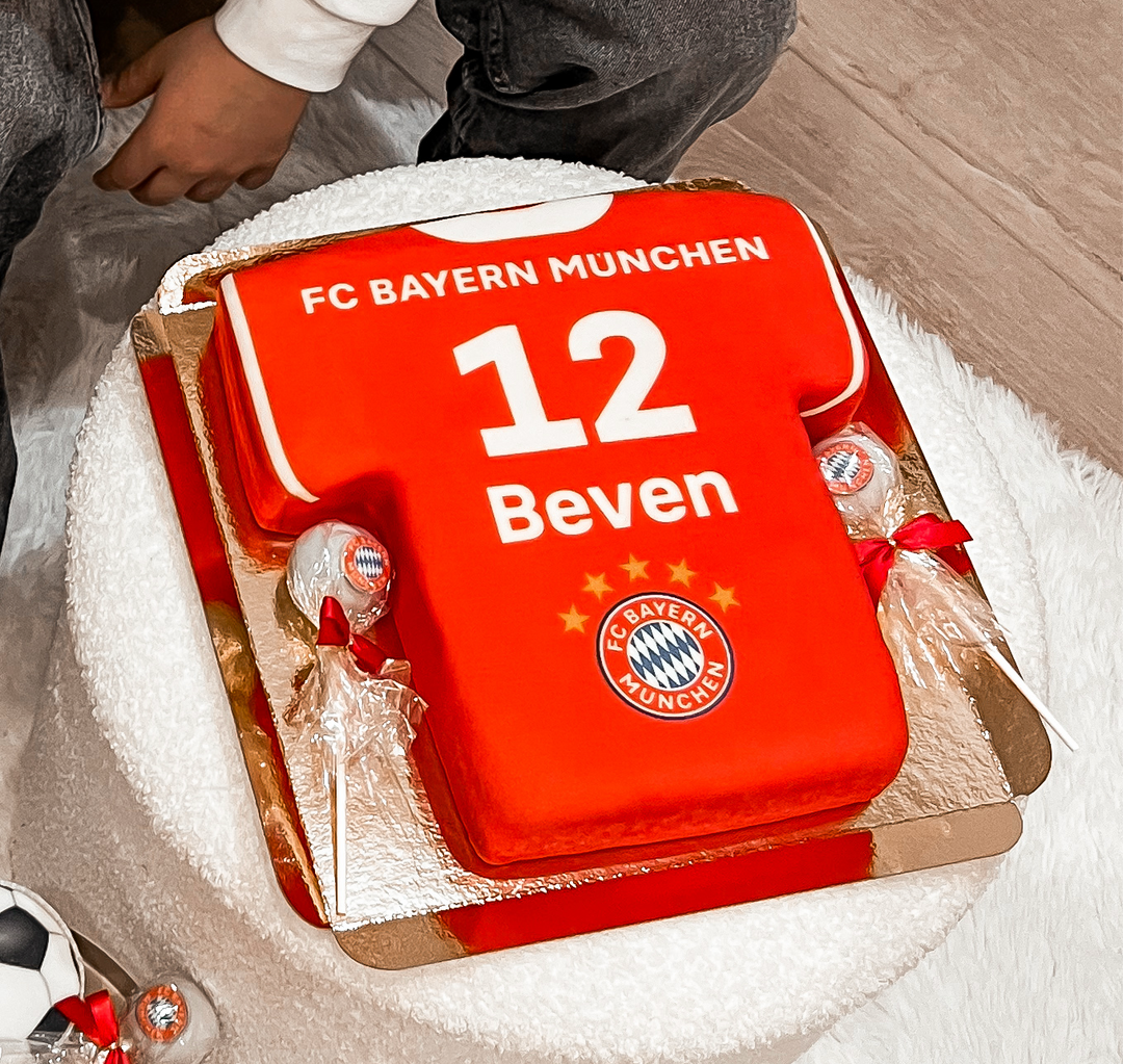 FC Bayern-tröjetårta