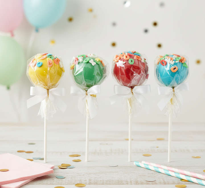 ABC Cake-Pops, olika färger (12 st) 
