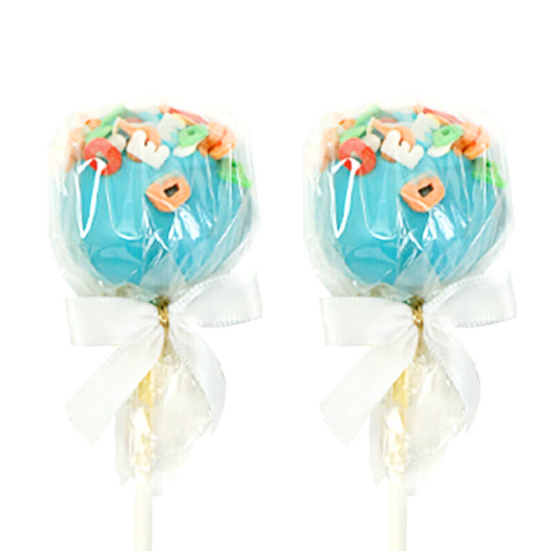 ABC Cake-Pops Blå (12 st) 