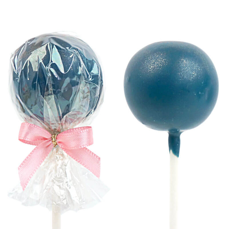 Enfärgade färgglada Cake Pops (12 stycken)