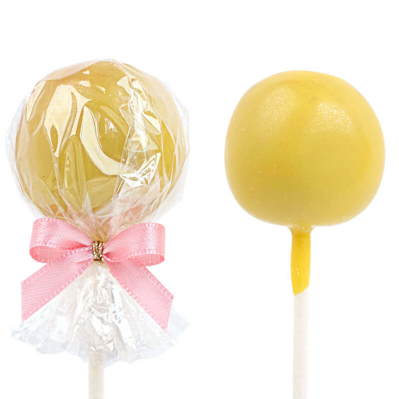 Enfärgade färgglada Cake Pops (12 stycken)