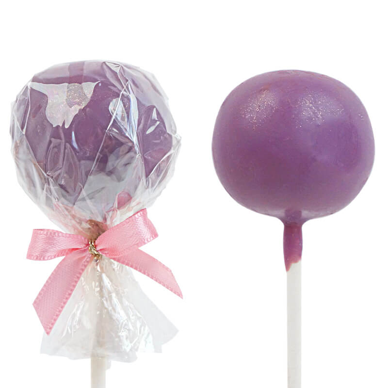 Enfärgade färgglada Cake Pops (12 stycken)