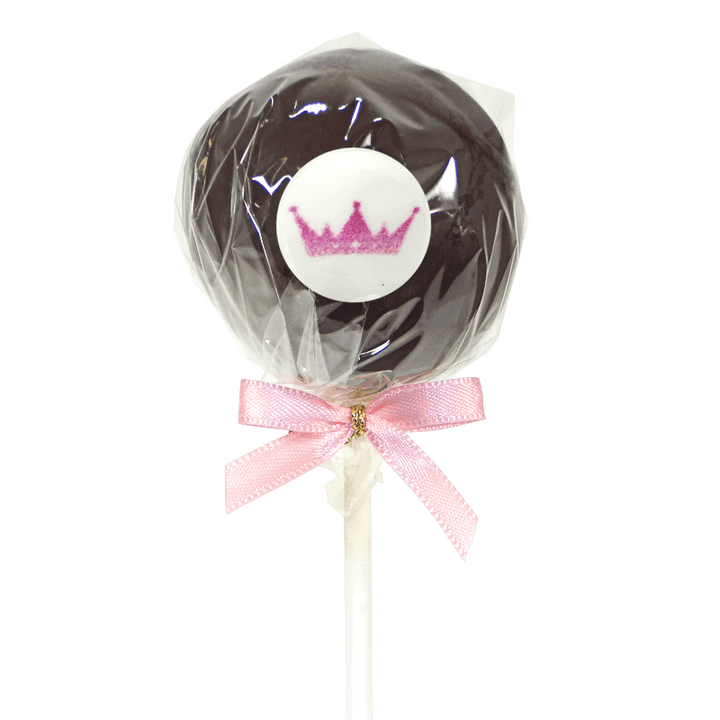 Cake-Pops med Logotyp, Mörk- & Vit Choklad (12 st)