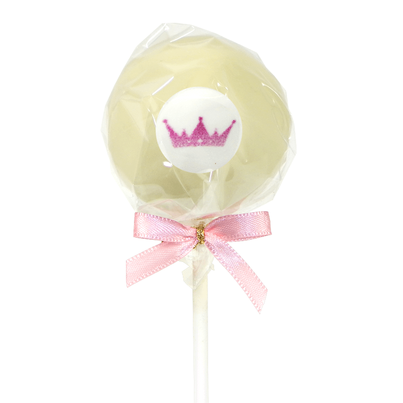 Cake-Pops med Logotyp, Mörk- & Vit Choklad (12 st)