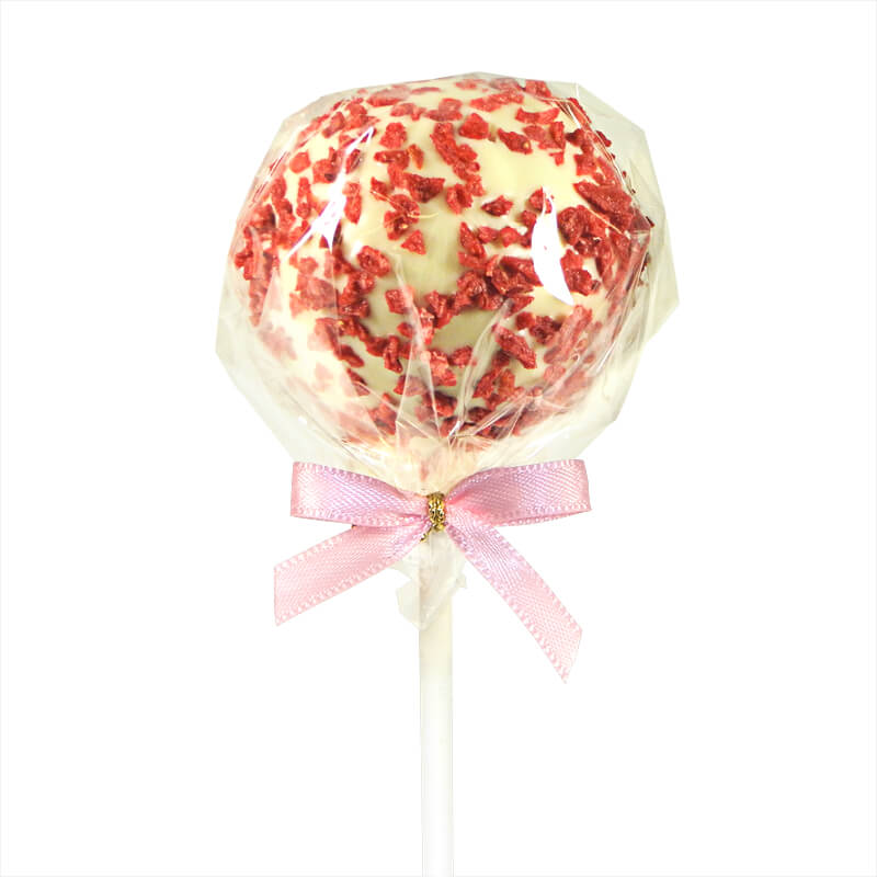 Cake-Pops med Apelsin- & Jordgubbstopping (12 st)