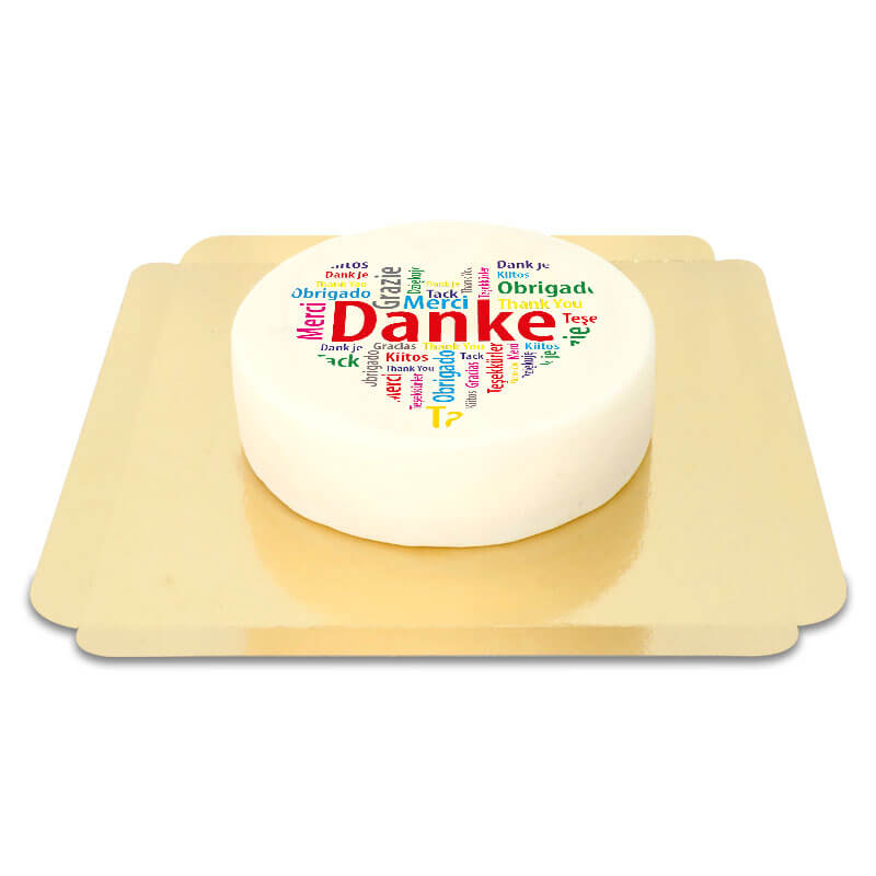 Danke-Torte, rund