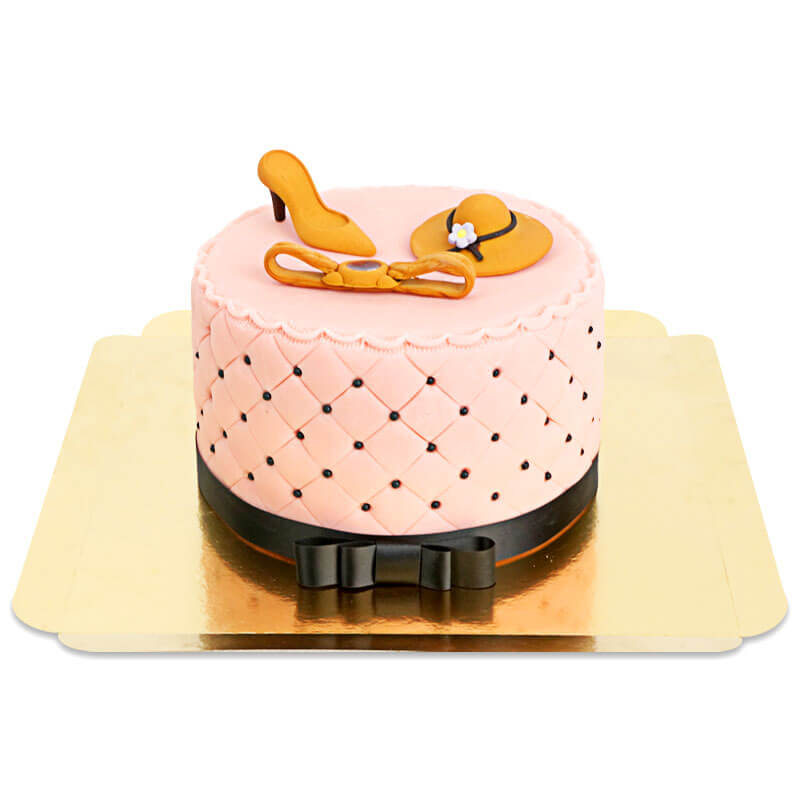 Deluxe Make-Up Cake med färgglada sockerdekorationer