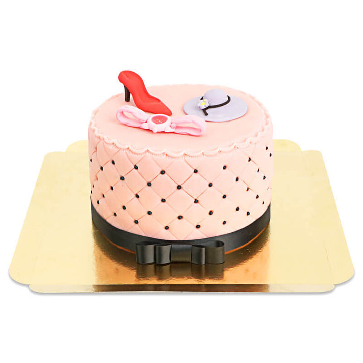 Deluxe Make-Up Cake med färgglada sockerdekorationer