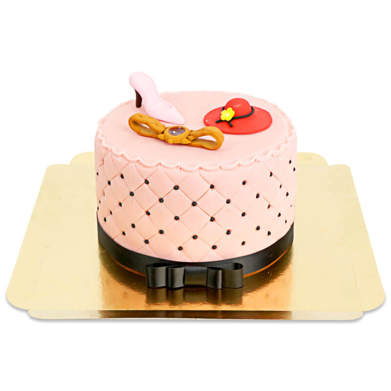Deluxe Make-Up Cake med färgglada sockerdekorationer