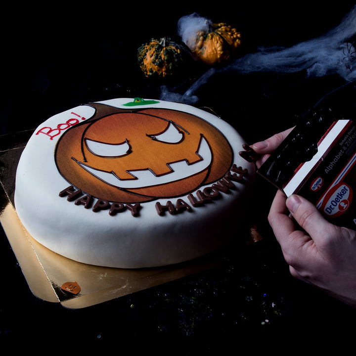 Dr. Oetker Halloweentårta