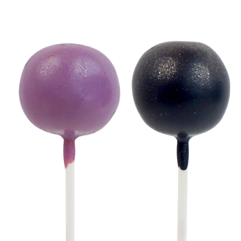 Färgglada Cake Pops i 2 färger (2x6 stycken)