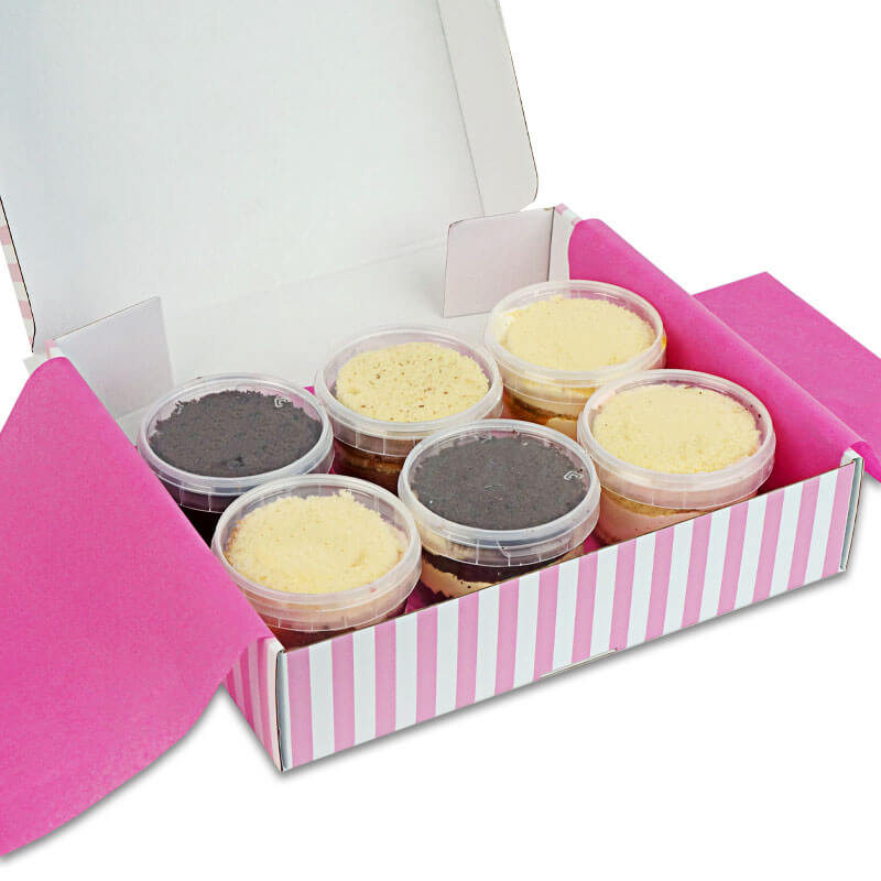 Smakprover Naked Cake (6-pack)