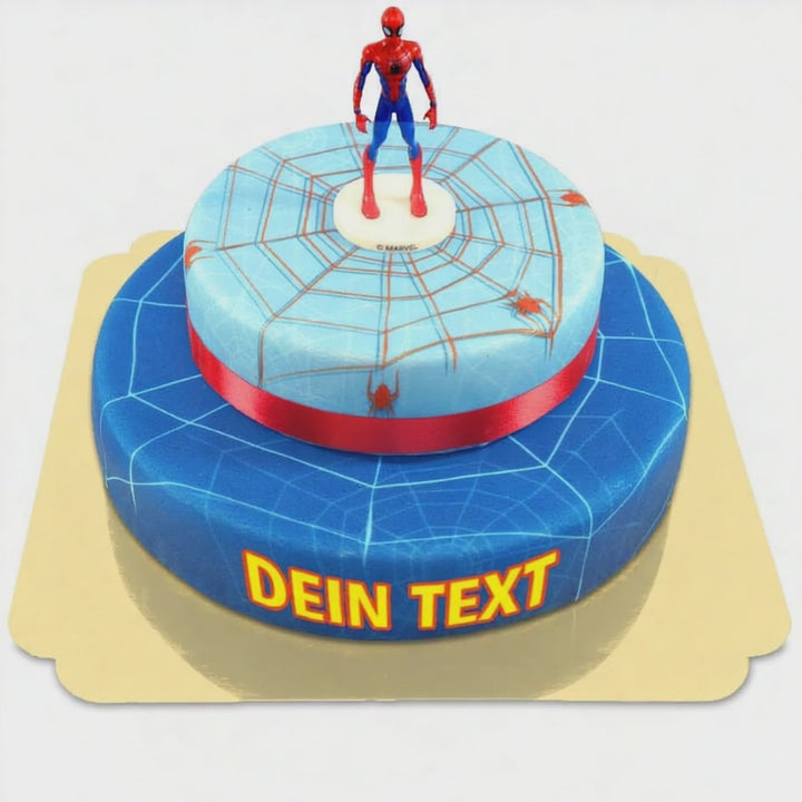 Spiderman® på tvåvåningstårta