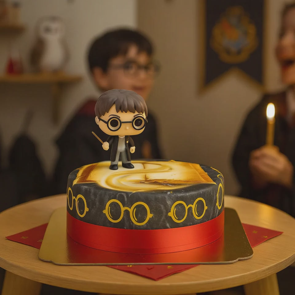 Harry Potter® på magiboktårta