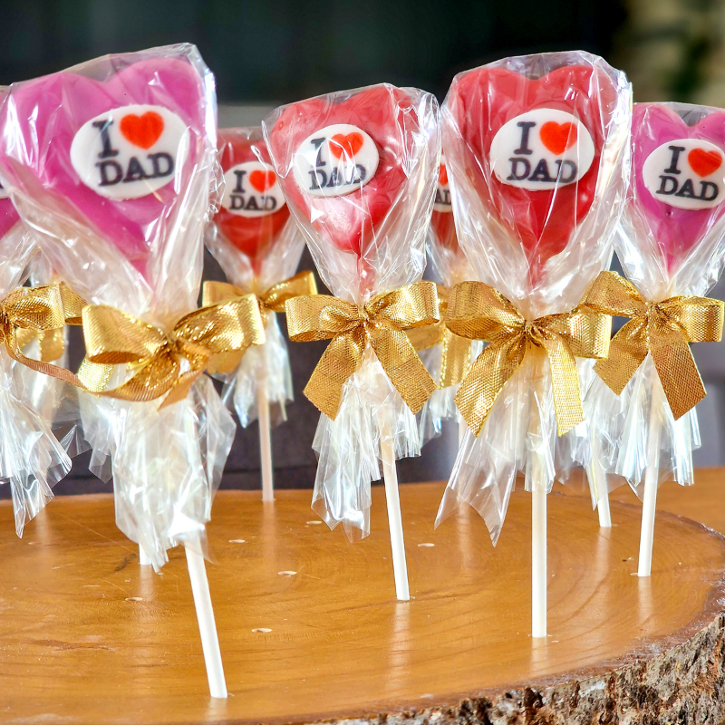 "I Love Dad" Cake-Pops (12 st)