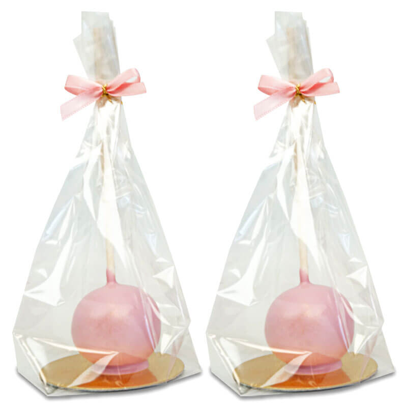 Alla hjärtans dag Deluxe Cake-Pops i rosa (10 stycken)