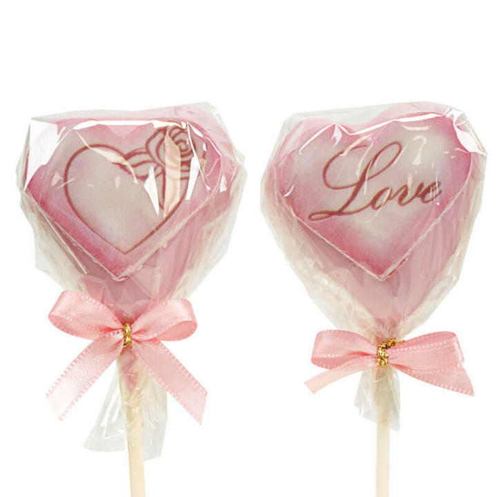 Valentines Cake-Pops Rosa (12 st)