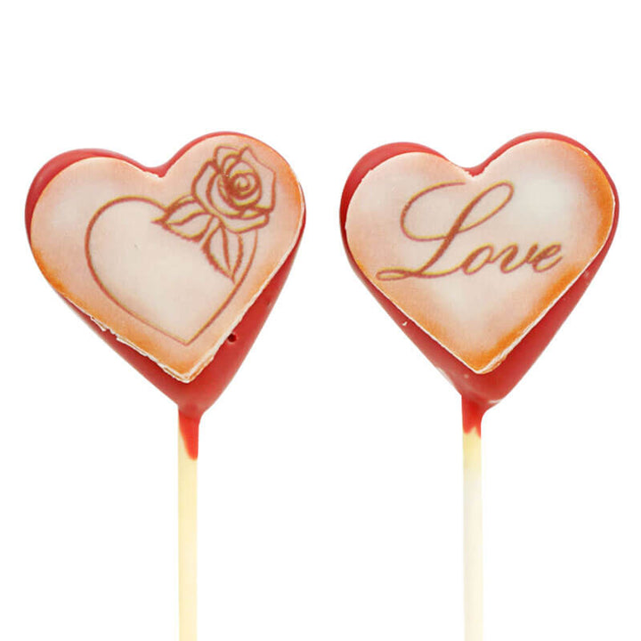 Valentines Cake-Pops Röda (12 st)